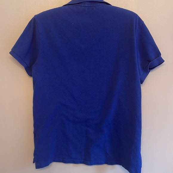 Set of 4 Mens blue polo shirts short sleeve - Picture 8 of 12